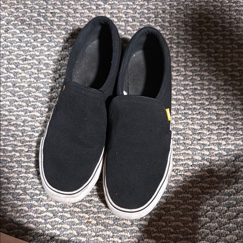 Nike Black Slip-On Flats with Elastic Goring